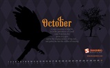 October 2011 Calendar Wallpaper (2) #8