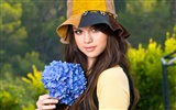 Selena Gomez krásnou tapetu #13