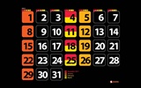 Январь 2012 Календарь Обои #11