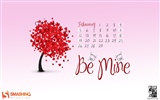 Février 2012 Calendar Wallpaper (1) #8