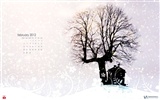 Calendario febrero 2012 fondos de pantalla (2) #15