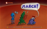 Март 2012 Календарь обои #13
