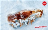 코카콜라 아름다운 광고 배경 화면 #8