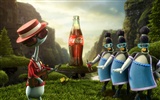 Coca-Cola beautiful ad wallpaper #21
