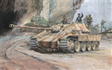 军事坦克装甲 高清绘画壁纸4