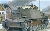 Les chars d'assaut, véhicules blindés de fonds d'écran HD de peinture #12