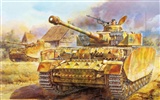 军事坦克装甲 高清绘画壁纸13