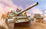 军事坦克装甲 高清绘画壁纸16