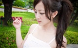 Fondos de pantalla de frutas de Taiwan Beautiful Girl (10) #10