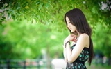 대만 과일 소녀 아름다운 월페이퍼 (11) #12