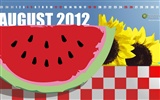 Calendario de agosto de 2012 fondos de pantalla (1) #6