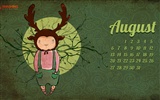 Srpna 2012 Kalendář Tapety na plochu (1) #15