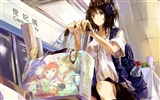 Krásné dívky anime HD Tapety na plochu (1) #7