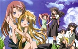Krásné dívky anime HD Tapety na plochu (1) #9