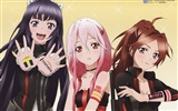 Krásné dívky anime HD Tapety na plochu (1) #13