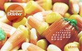 Octobre 2012 Calendar Wallpaper (2) #11