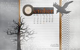 Octobre 2012 Calendar Wallpaper (2) #18