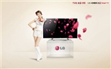 소녀 시대 ACE와 LG의 보증 광고의 HD 배경 화면 #12