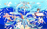 Hatsune Miku series wallpaper (5) #5