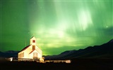 Природные чудеса Northern Lights HD обои (2) #5