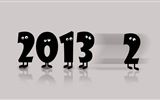 2013 Новый Год тема творческого обои (1) #2