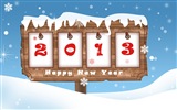 2013 Nový rok téma kreativní tapety (1) #6