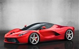 2013 페라리 LaFerrari 붉은 supercar HD 배경 화면 #7