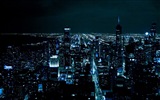 Очаровательный город ночью HD обои #13