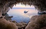 Мертвое море красивых пейзажей HD обои #10