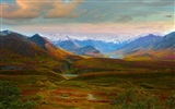 Denali National Park Landschaft HD Wallpaper #5