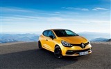 2013 Renault Clio RS 200 yellow color car HD wallpapers
