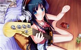 音楽ギターアニメの女の子HDの壁紙 #18