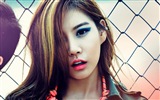 GLAM 한국 음악 소녀 HD 배경 화면 #3