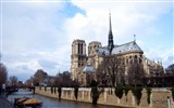 巴黎圣母院 高清风景壁纸9