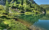 Spiegelung im Wasser natürlichen Landschaft Tapeten #10