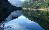 Отражение в воде природные пейзажи обои #16