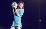32 World Cup jerseys, football baby beautiful girls HD wallpapers #2