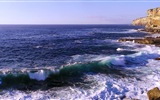 아름다운 해변 일몰, 윈도우 8 파노라마 와이드 스크린 배경 화면 #4