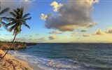 아름다운 해변 일몰, 윈도우 8 파노라마 와이드 스크린 배경 화면 #6