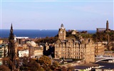 Hermosa ciudad de Edimburgo, Escocia, fondos de pantalla de alta definición