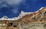 파미르 고원 아름다운 풍경의 HD 배경 화면 #3