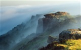 Misty Morgen Landschaft, Windows 8 Theme Wallpaper #12