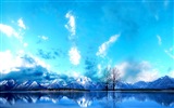 Qinghai Meseta hermoso fondo de pantalla paisajes #8