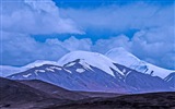 Plateau Qinghai beau fond d'écran de paysage #10