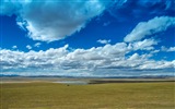 Plateau Qinghai beau fond d'écran de paysage #16
