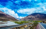 Plateau Qinghai beau fond d'écran de paysage #19
