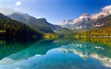 Calm lake with water reflection, Windows 8 HD wallpapers #2