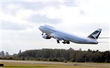 Boeing 747 avions de ligne fonds d'écran HD #3