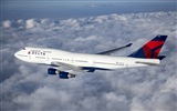 Boeing 747 Passagierflugzeug HD Wallpaper #8