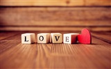 Le thème de l'amour, créatives fonds d'écran HD en forme de coeur #2